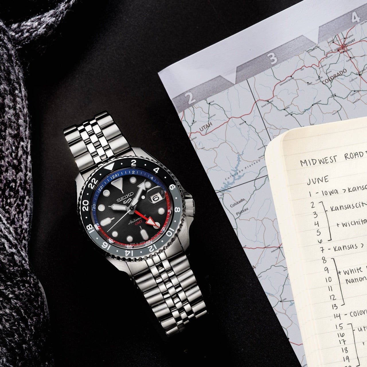 Seiko 5 Sports GMT Automatic – SSK019K1