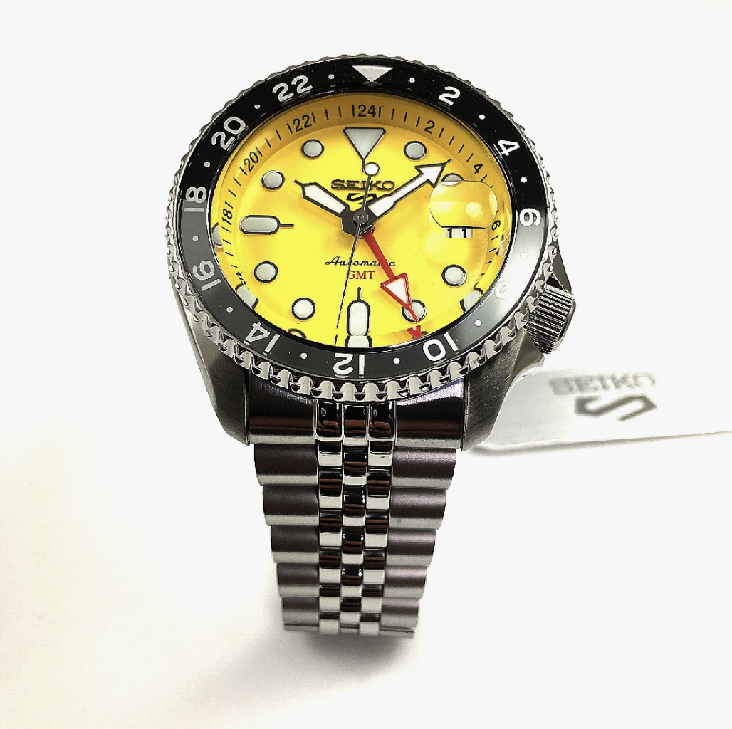 Seiko 5 Sports Style Automatic Yellow Dial – SSK017